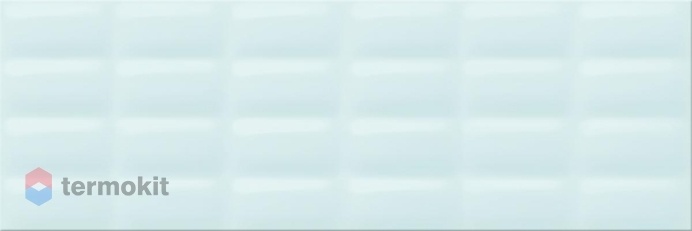 Керамическая плитка Mei Vivid Colours Mint Pillow Structure (O-VVD-WTU081) Настенная 25x75