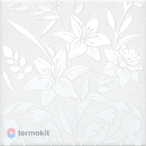 Керамическая плитка Kerama Marazzi Барберино HGD/A567/5155 декор 3 белый глянцевый 20x20