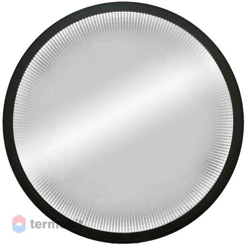 Зеркало Континент Infinity Black LED 60 с подсветкой Черный ЗЛП1017BL