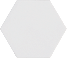 Керамогранит Equipe Kromatika 26462 White Hex 11,6х10,1