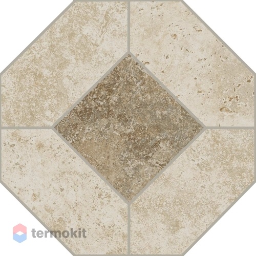 Керамогранит Kerama Marazzi Брюссель SG244300N бежевый светлый матовый 24x24