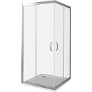 Душевой уголок Good Door Infinity 1850х900х900 Хром (матовое стекло) ИН00018