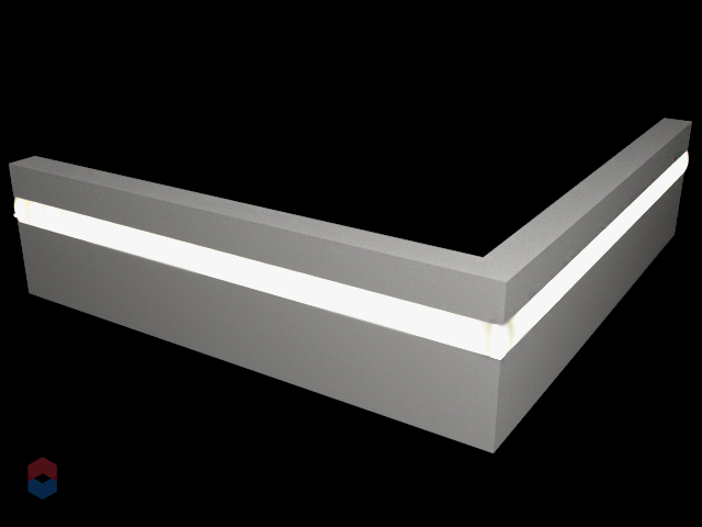 Плинтус EvroWood PN 021 LED для подсветки