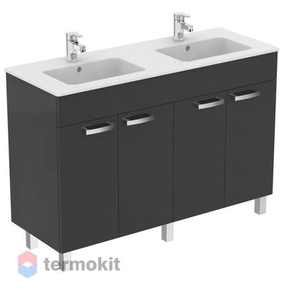 Тумба под раковину Ideal Standard TEMPO 120 напольная серый E0538TI