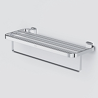Полка для полотенец AM.PM Func 51 с полотенцедержателем A8F37700 УЦЕНЕННЫЙ