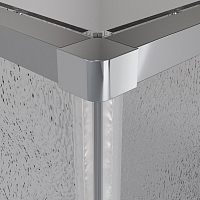 Душевой уголок Niagara Nova 1950x900x900 (шиншилла) хром NG-3623-34