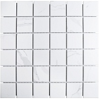 Керамическая Мозаика Starmosaic Carrara Matt (PMWB82223) 30,6х30,6х6 (4,8x4,8)