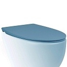 Крышка-сиденье AeT Dot 2.0 с микролифтом SoftClose голубой матовый C555R140
