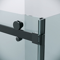 Душевой уголок Grossman Classic 1950x1400x900 черный матовый 120.K33.04.1490.21.00