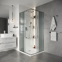 Душевой уголок Niagara Nova 1950x1000x1000 (рифленое стекло) хром NG-4624-34