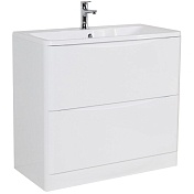 Тумба под раковину BelBagno ACQUA 100 напольная Bianco Lucido ACQUA-1000-2C-PIA-BL