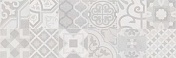 Керамическая плитка Creto Dover Patchwork Pearl W\DEC M NR Satin 1 (ССG23D17200B) декор 25х75