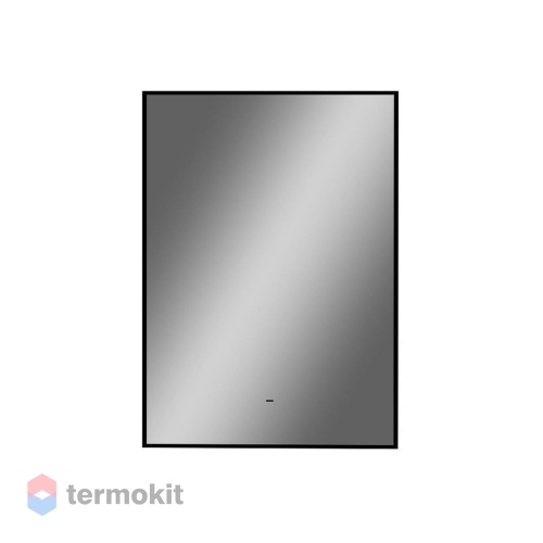 Зеркало Art&Max SORRENTO 50 с подсветкой черный AM-Sor-500-700-DS-F