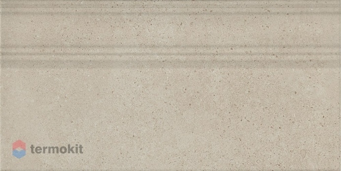 Керамическая плитка Kerama Marazzi Монсеррат FME012R Плинтус бежевый светлый матовый обрезной 20х40