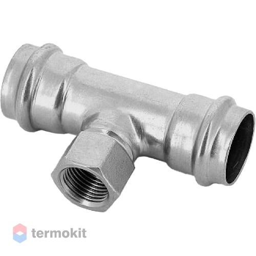 Пресс-тройник из нержавеющей стали Kromwell ВР 28 мм x 1"