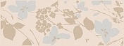 Керамическая плитка Kerama Marazzi Вилланелла Цветы Беж MLD/B67/15084 Декор 15x40