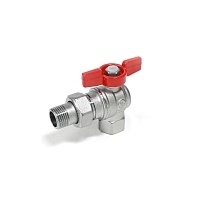 Кран шаровой Giacomini 1/2&quot; НB угловой с отводом (бабочка) серия R789 R789X003