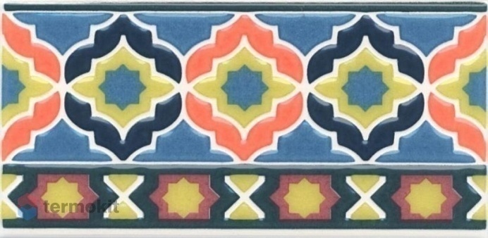 Керамическая плитка Kerama Marazzi Алькасар HGD/A322/16000 декор 7,4x15