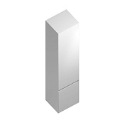 Шкаф-колонна Kerama Marazzi CUBO 35 подвесной белый глянец CU.165lh\WHT