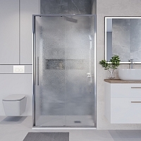 Душевой уголок Niagara Nova 1950x1200x800 (шиншилла) хром NG-65-12CH-CH80-34