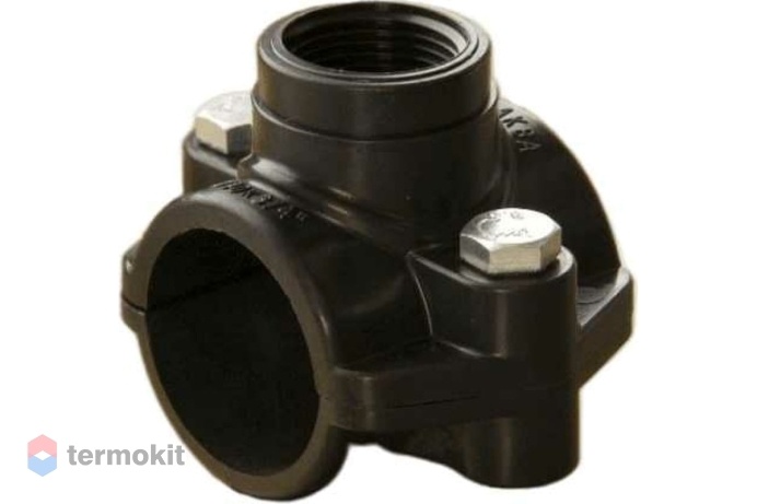 Политэк Седелка (крепление-болт) ПНД 32 - 1/2"