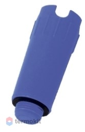 Заглушка для опрессовки пластиковая 1/2" AG, синяя
