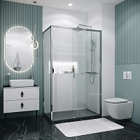 Душевой уголок Grossman Style 1950x1300x800 хром 120.K33.05.1380.10.00