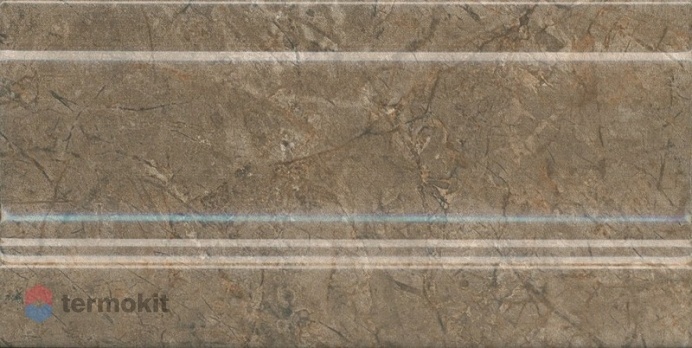 Керамическая плитка Kerama Marazzi Каприччо FMD043 плинтус коричневый глянцевый 20x10