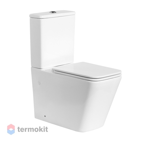 Унитаз напольный BelBagno ARDENTE-R с сиденьем микролифт BB02093CPR/BB2312SC
