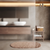 Душевой уголок Wasserkraft Paar 88H 2000x1200x1000 (матовое стекло) левый розовое золото 88H10L-MG