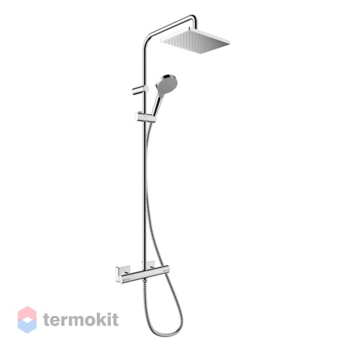 Душевая система с термостатом Hansgrohe Vernis Shape 230 1jet хром 26286000