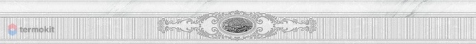 Керамическая плитка Eurotile Ceramica Eclipse 776 gray бордюр 8x89,5