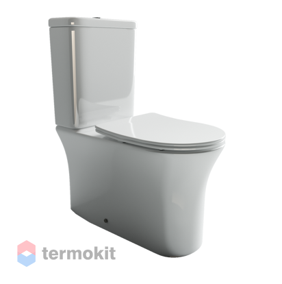 Чаша унитаза напольного Ceramicanova STAR с сиденьем микролифт CN1904-B