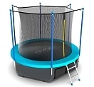 Батут с внутренней сеткой и лестницей Evo Jump Internal 12ft (Wave) + нижняя сеть