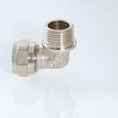Фитинг обжимной угольник с переходом на наружную резьбу Valtec 32 х 1"