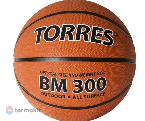 Мяч баскетбольный TORRES BM 300, р.7 B02017