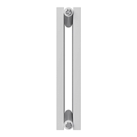 Стальной трубчатый радиатор Royal Thermo Q30 C2050/16 секций с боковым подключением