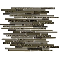 Мозаика из мрамора и стекла Lantic Colonial Eternity Mini Strip Emperador 29,8х30,5
