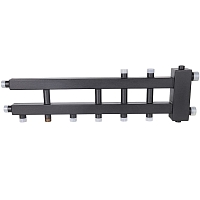 ROMMER Коллектор (дублер компакт) с гидроразделителем на 3+1+1 контура  до 60 кВт