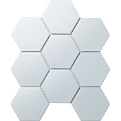 Керамическая Мозаика Starmosaic Hexagon big White Matt (SBH1005) 25,6х29,5х4,5