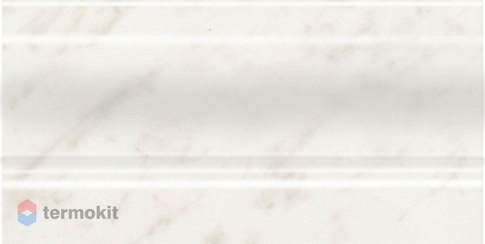 Керамическая плитка Kerama Marazzi Ретиро FMD018 белый плинтус 10x20