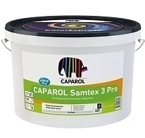 CAPAROL SAMTEX 3 Pro краска латексная для стен и потолков, матовая, база 3 (9,4л)