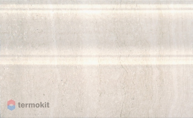 Керамическая плитка Kerama Marazzi Пантеон FMB008 Плинтус Беж Светлый 15x25