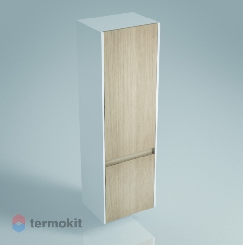 Шкаф-колонна Kerama Marazzi Buongiorno подвесной 120 BGN.120.2\ОАК белый\дуб сонома