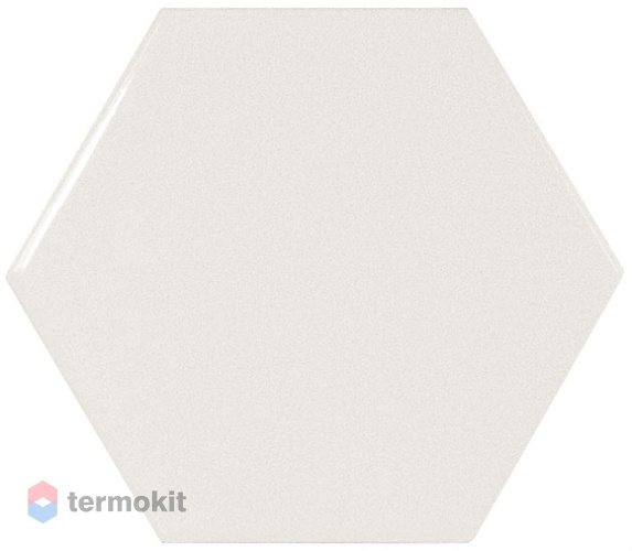 Керамическая плитка Equipe Scale 21911 Hexagon White Настенная 10,7x12,4