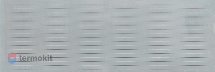 Керамическая плитка Kerama Marazzi Раваль 13067R серый светлый структура обрезной настенная 30x89,5