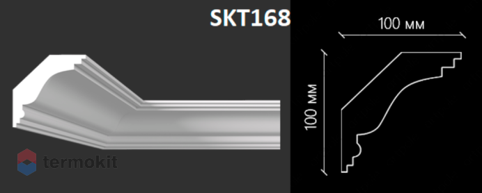 Карниз Artpole гладкий SKT168