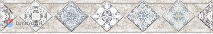 Керамическая плитка Alma Ceramica Trevis BWU58TVS404 бордюр 8,2x50