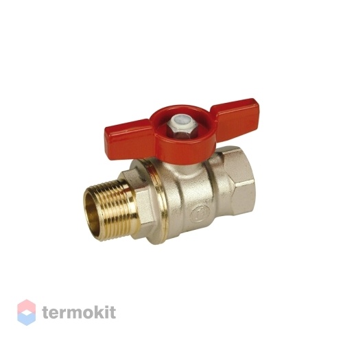 Кран шаровой Giacomini 1/2" НВ (бабочка) серия DADO R914X023