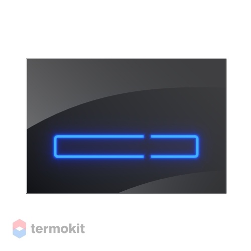 Клавиша смыва сенсорная AM.PM Touch Pro пневматика черный глянец I0450A38